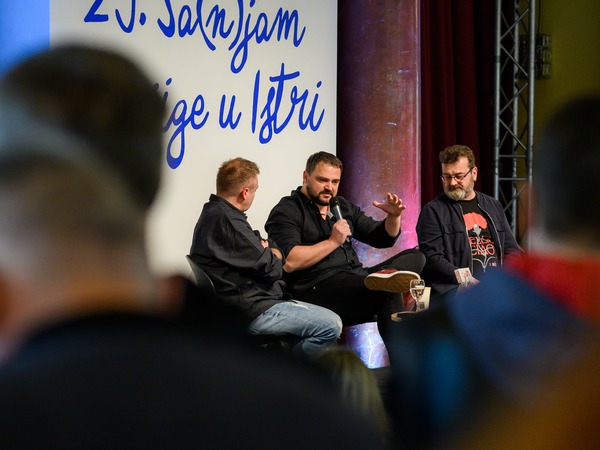29. Sa(n)jam - 1. dan - Kristian Novak: Slučaj vlastite pogibelji (OceanMore), Emir Imamović, Kristian Novak, Kruno Lokotar © Matija Šćulac