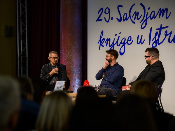 29. Sa(n)jam - 3. dan - Andrea Matošević: Kolos Jadrana, Damir Agičić, Andrea Matošević, Aljoša Pužar © Matija Šćulac