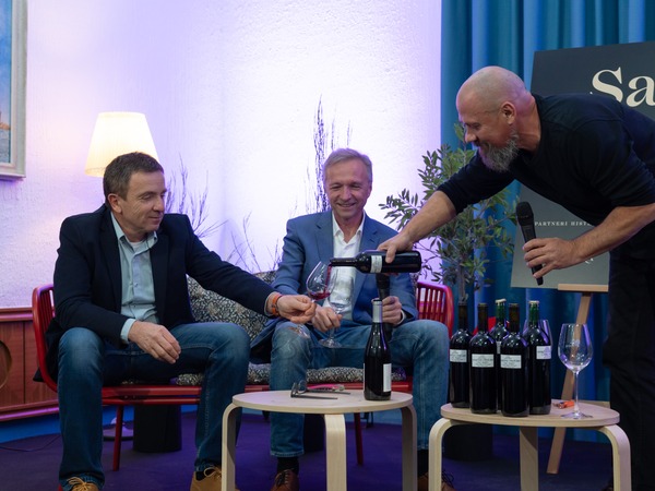 1st Histrokozmos - Histrokozmos: Mens Sana in Malvasia Istriana , Gianfranco Kozlović, Ivica Matošević, Boris Dežulović © Tanja Draškić Savić
