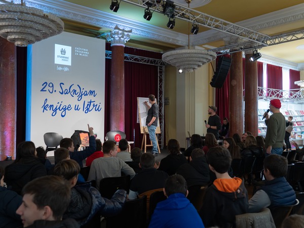 29. Sa(n)jam - 6. dan - Hop lektira: Saša Paprić, © Tanja Draškić Savić