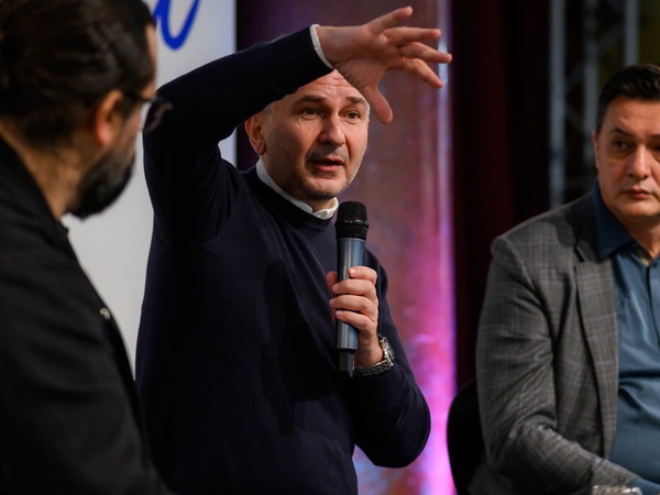 29. Sa(n)jam - 9. dan - Boris Rašeta: Tito povjerljivo i osobno, Andrej Nikolaidis, Boris Rašeta, Goran Gavranović ©Matija Šćulac