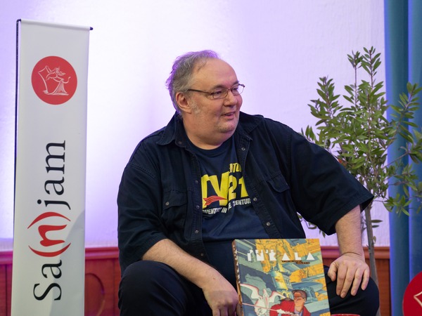 29. Sa(n)jam - 9. dan - Doručak s autorom: Zoran Janjetov, Zoran Janjetov © Tanja Draškić Savić