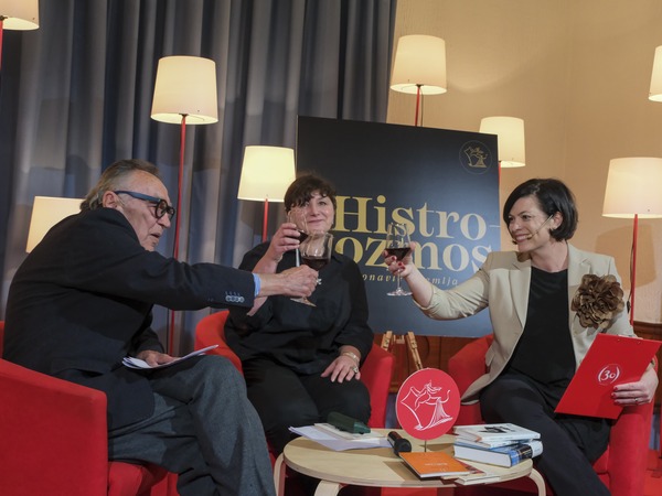 30. Sa(n)jam - Histrokozmos | Sakramenske: Evelina Rudan; Milan Rakovac, Evelina Rudan i Iva Đorđa Nemec ©Milomir Kovačević Strašni