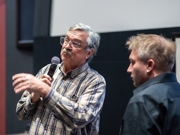 31. Sa(n)jam - Projekcija filma Ratko Rudić: Dogodio se; Ratko Rudić i Emir Imamović ©Manuel Angelini